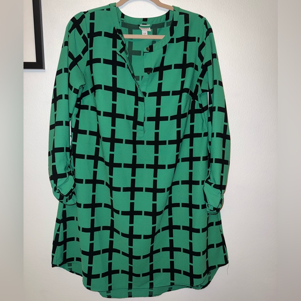 Merona Long-Sleeve dress - size large